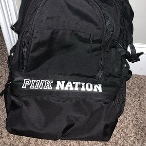 pink nation collegiate backpack